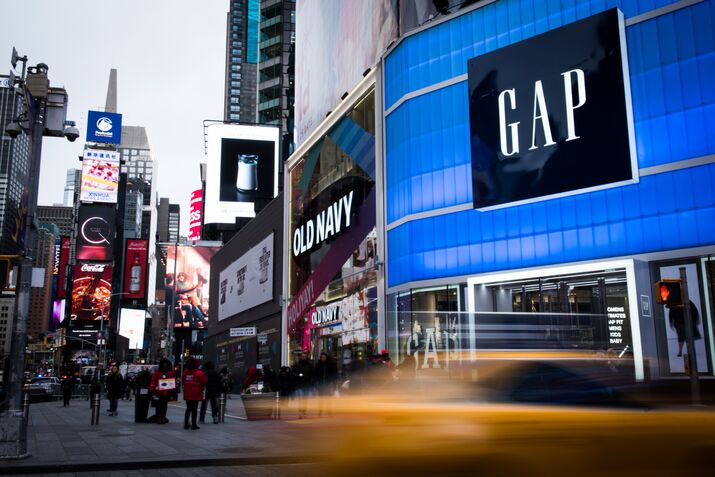Inside A Gap Inc. Store Ahead Of Consumer Comfort Figures