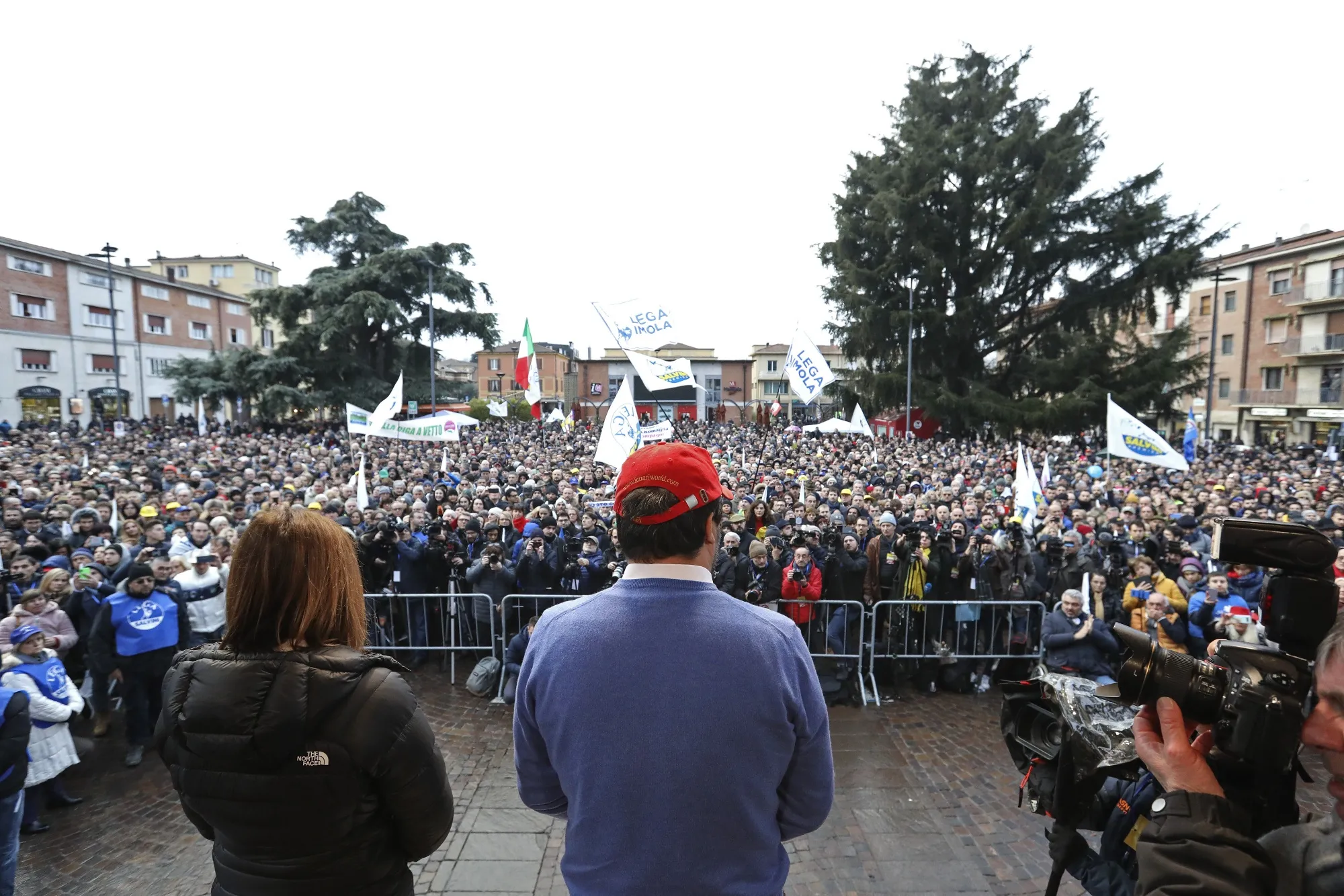 League Leader Matteo Salvini Campaigns Ahead Of Regional Vote