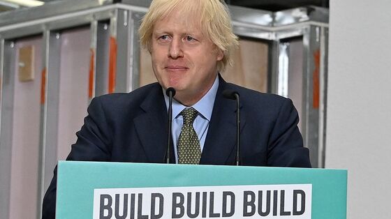 ‘Build, Build, Build’ for U.K. Virus Recovery, Says Johnson