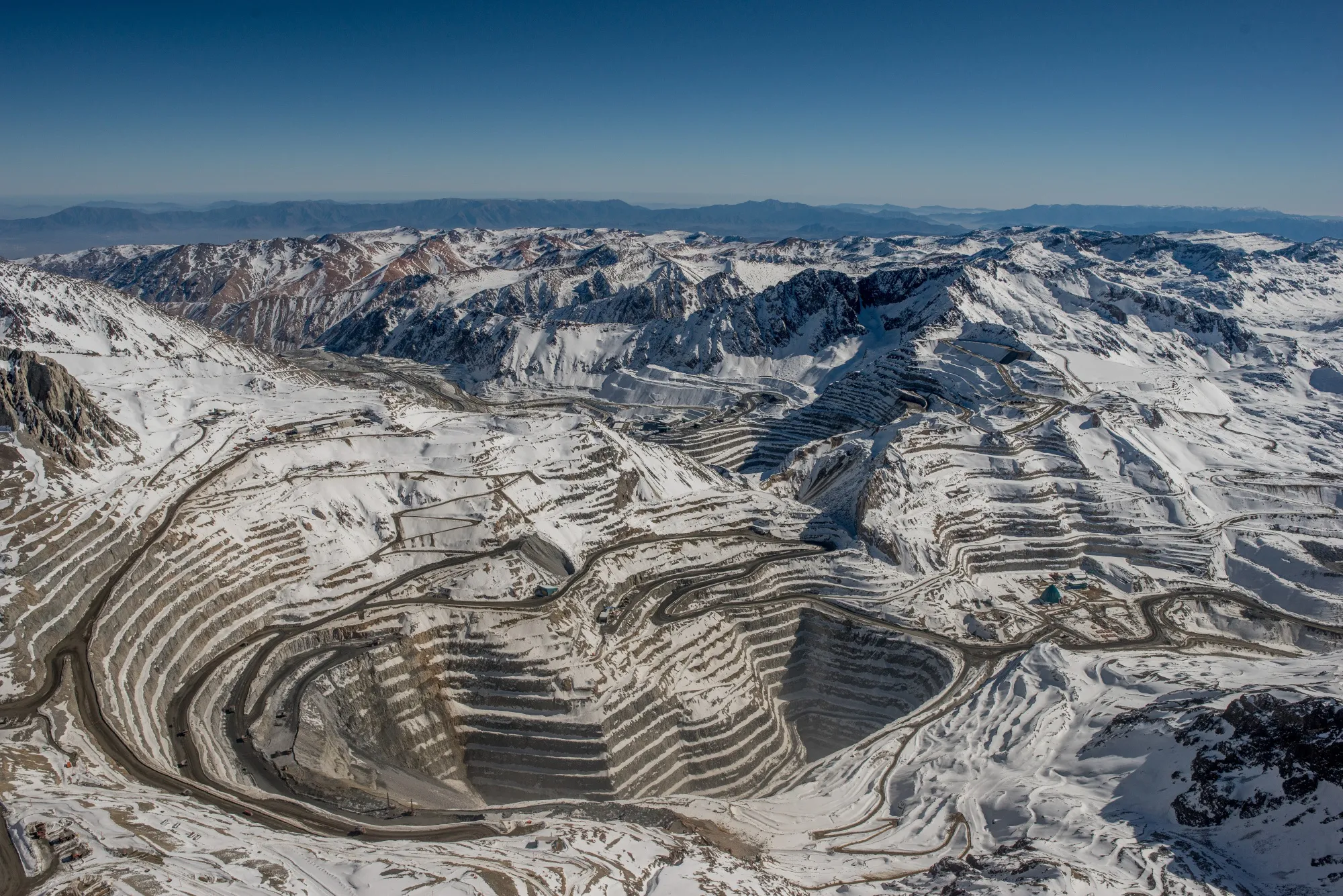 A Chilean copper mine&nbsp;in the Andes.
