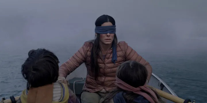 At No. 2, Bird Box starring&nbsp;Sandra Bullock.