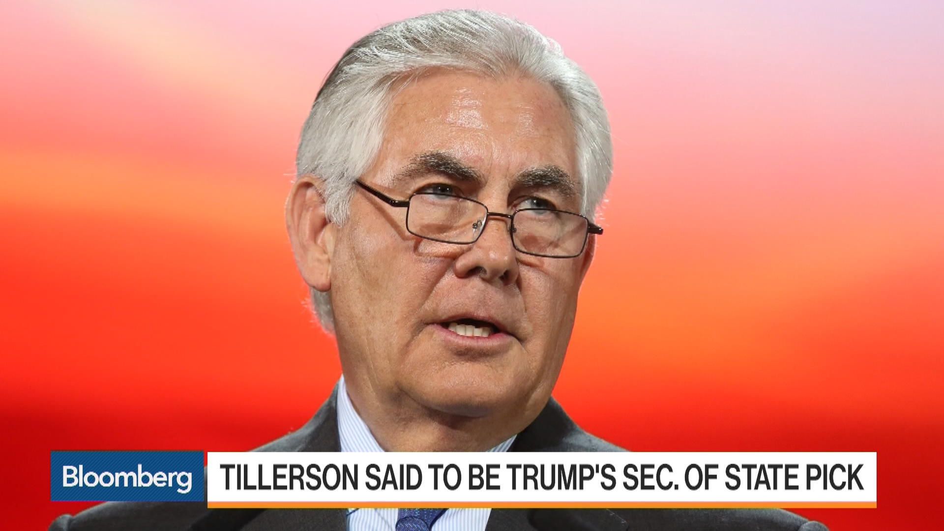 Watch What Rex Tillerson Would Bring to the State Department Bloomberg