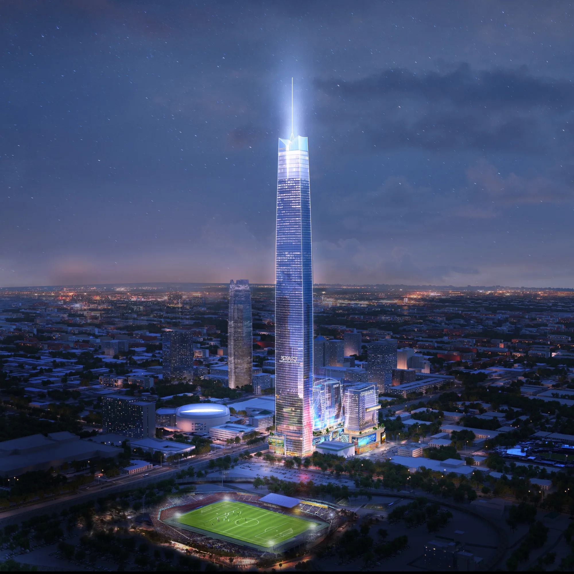 Legends Tower would put Oklahoma City on the supertall skyscraper map.