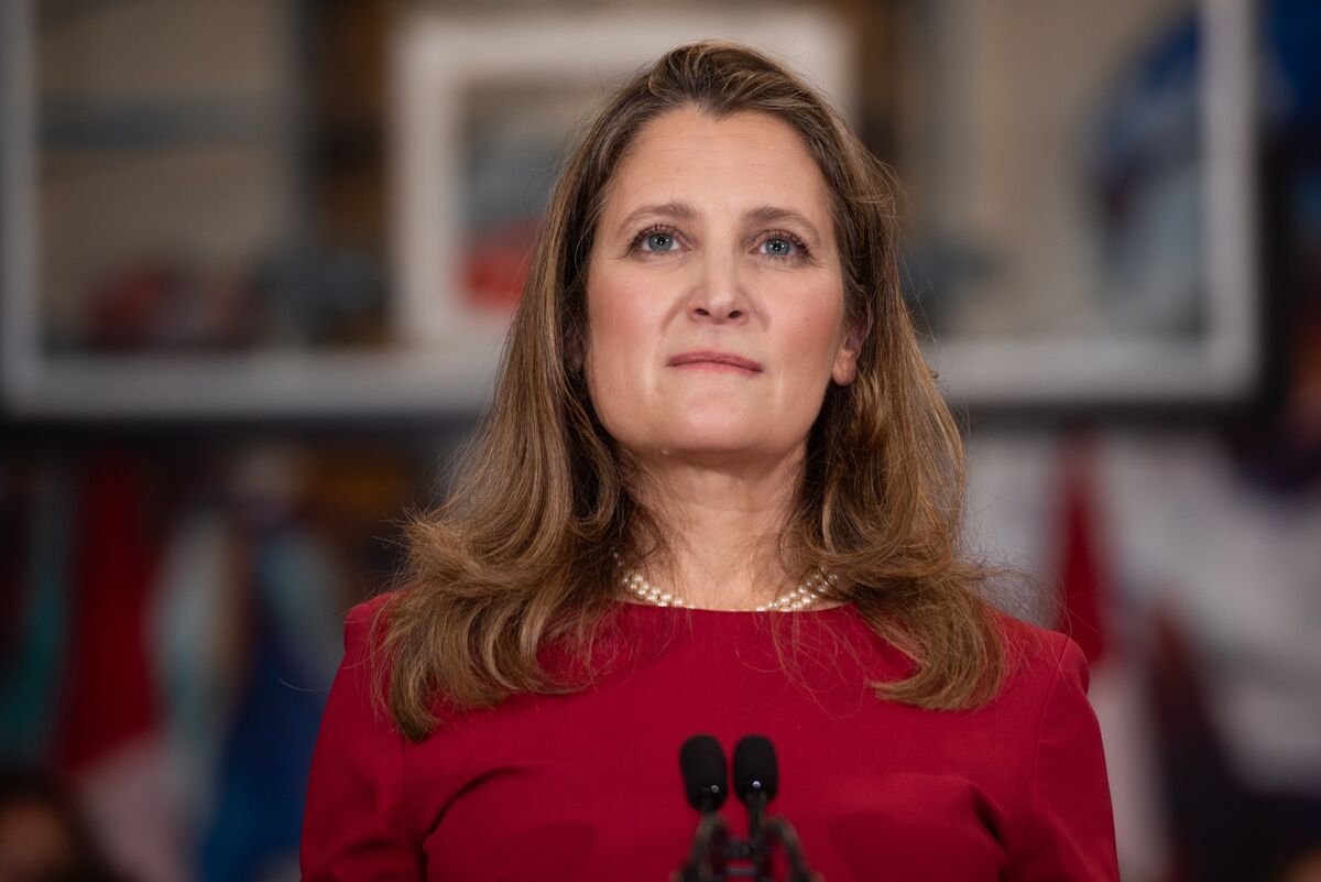 Freeland to Scrap Canada Capital Gains Hike If She’s Elected