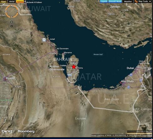 MAP: Qatar