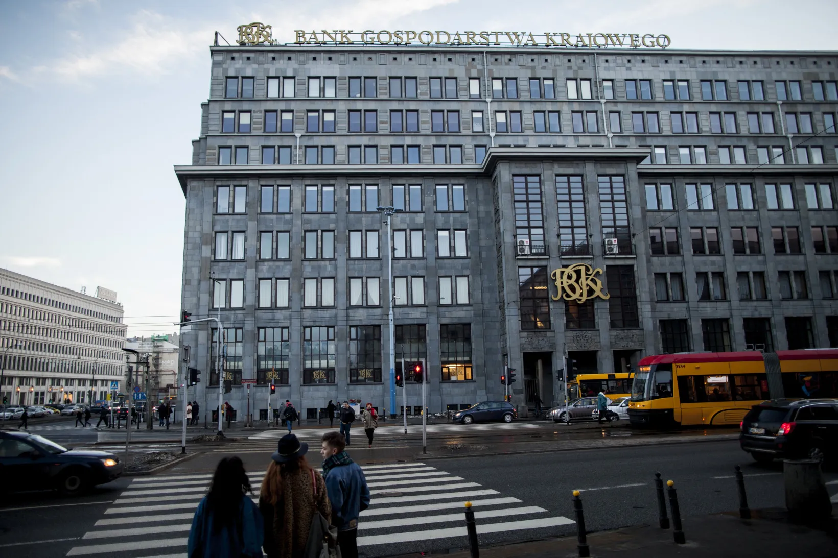 ank Gospodarstwa Krajowego headquarters in Warsaw.