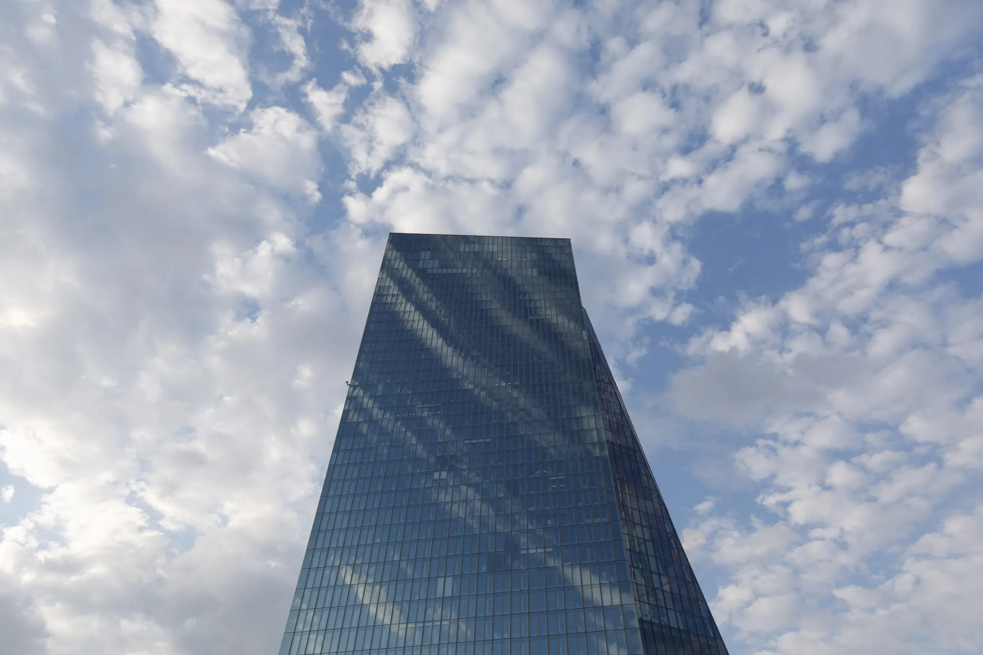 European Central Bank headquarters in Frankfurt.