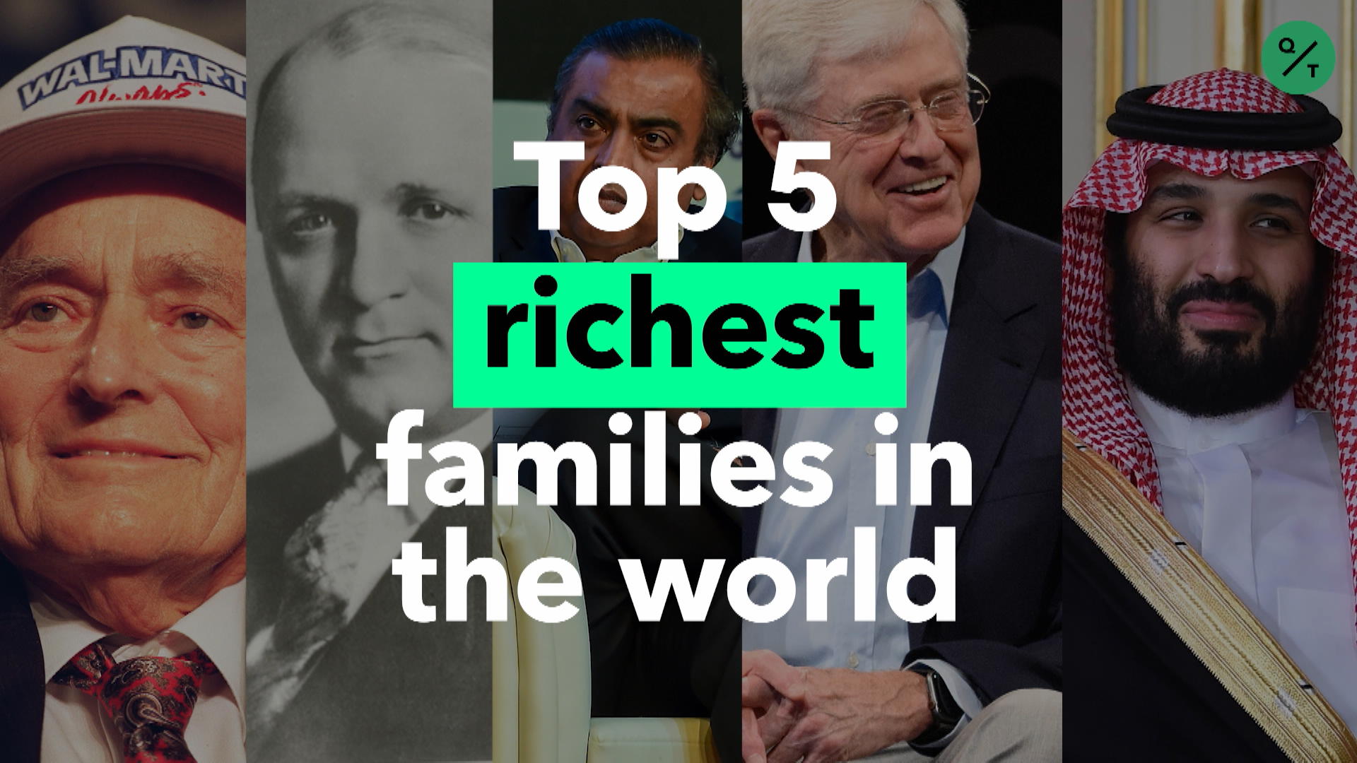 Who are the 5 richest families in the world?