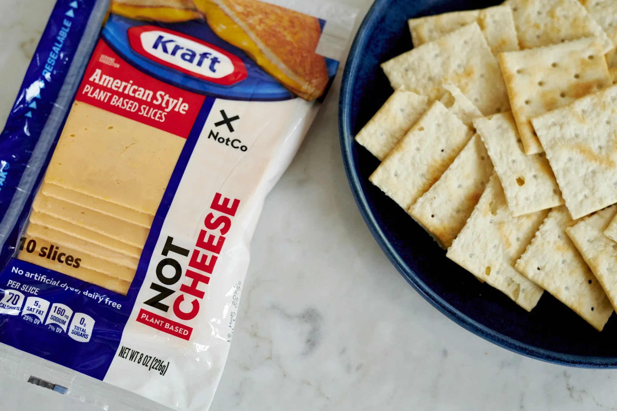 Kraft Heinz Not Co. American Style plant based cheese slices will first appear in about 30 Giant Eagle stores in Cleveland in early November.