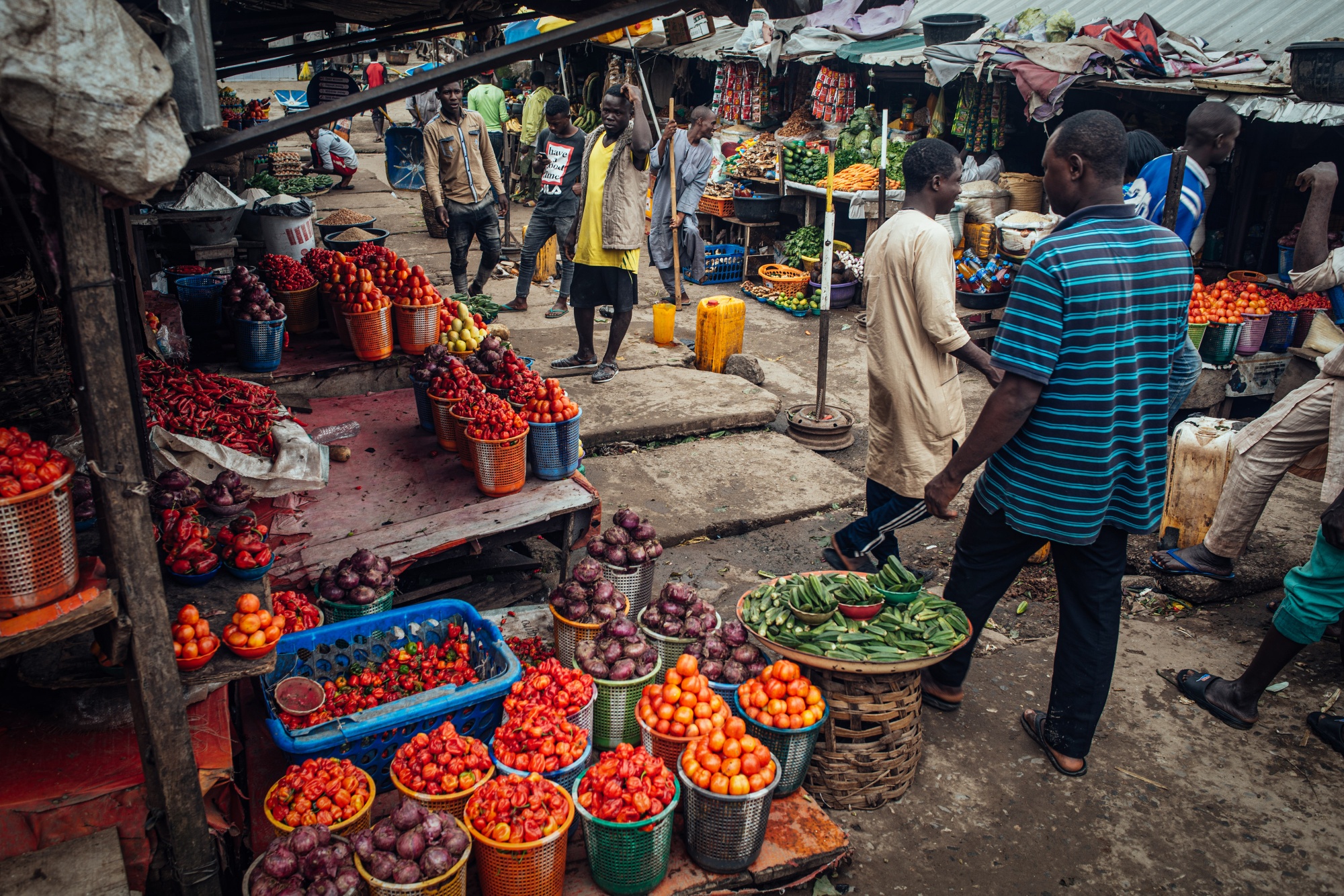 Nigerian Inflation Rate Rises On Surging Food Costs - Bloomberg