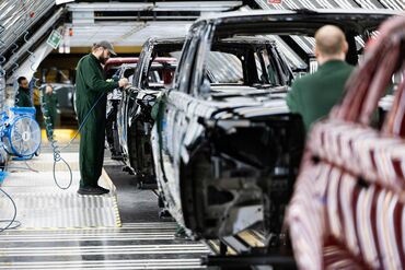 Activity was only partly supported by a recovery in car manufacturing, after a cyberattack shut down Jaguar Land Rover production in September.