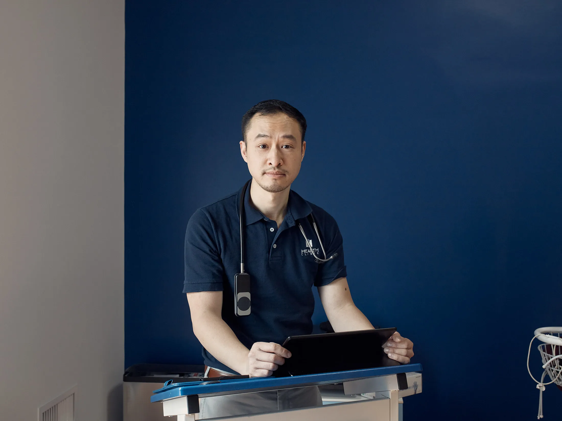Wong in his Pittsburgh office on Dec. 9.