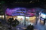 Luxury stores at the Ion Orchard mall on Orchard Road in Singapore.