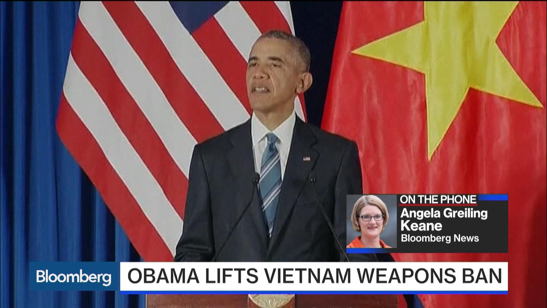 Watch Obama Ends 40-Year Vietnam Embargo - Bloomberg