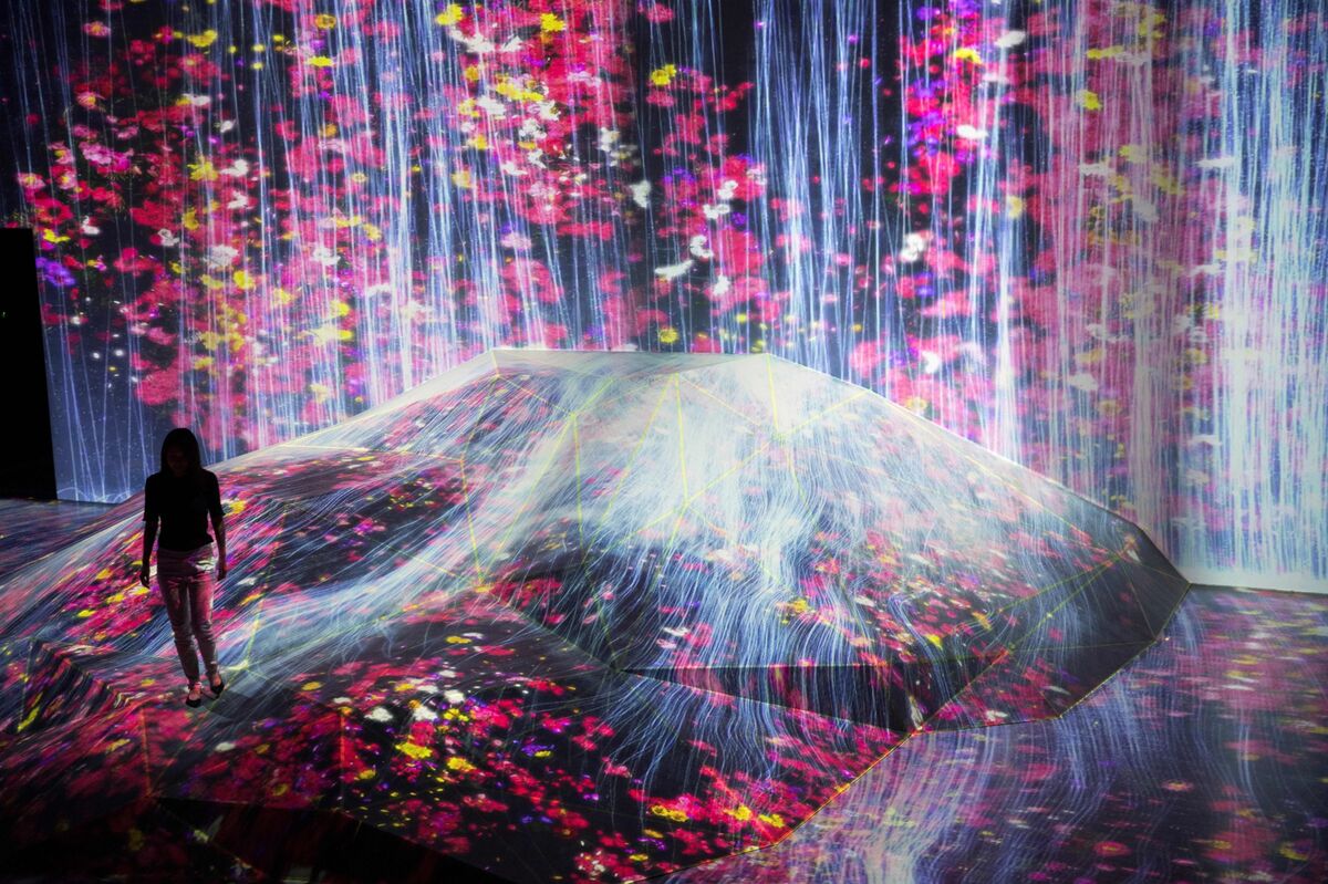 Mindful romanforfatter Jeg vil have Tokyo Unveils World's First All-Digital Psychedelic Art Museum - Bloomberg