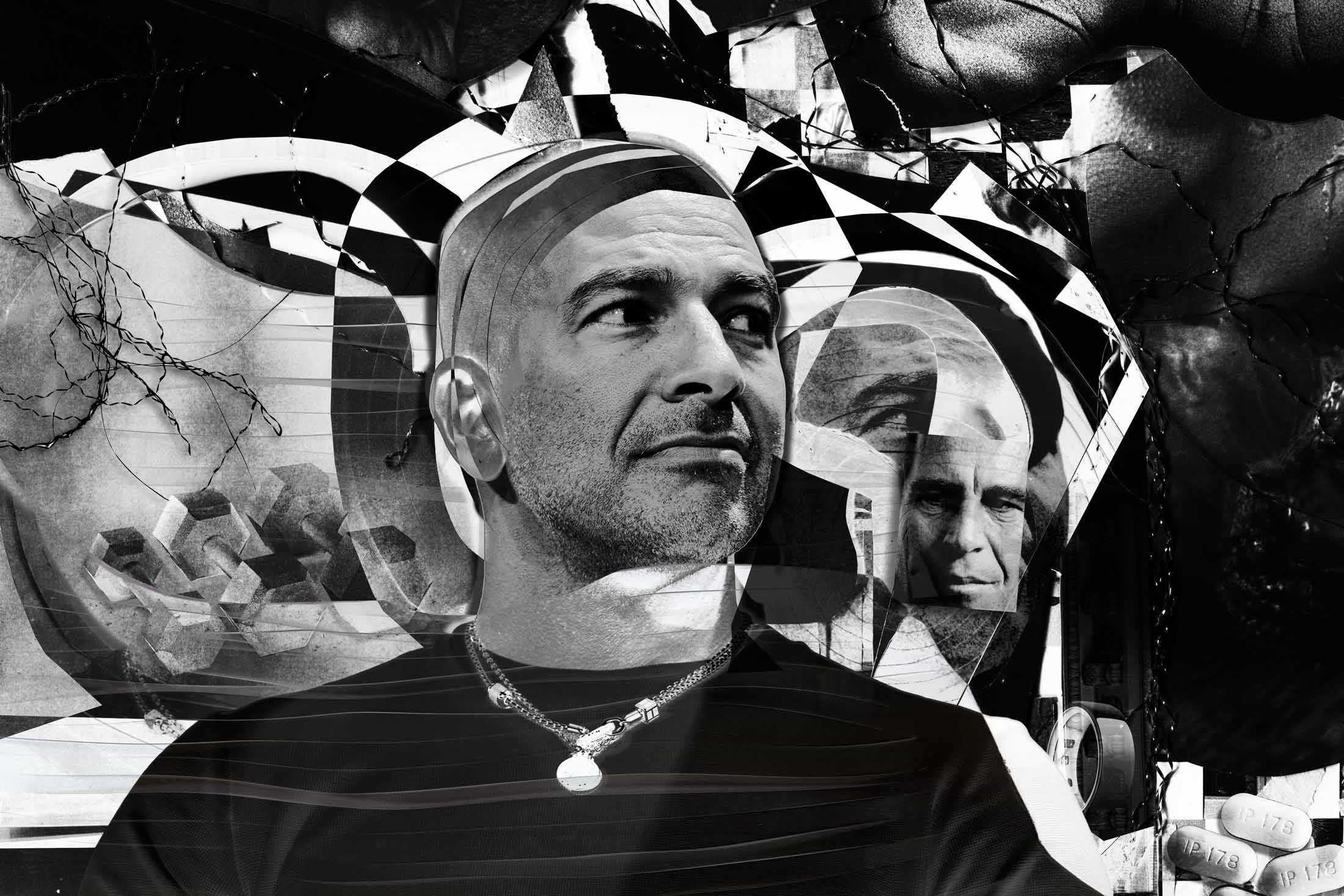 Peter Attia. Photo Illustration: Allison Debritz; Photos: Alamy; Getty Images; Oura