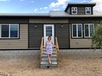 Elementary school teacher Sydney Scharer lives with her fiancé in a 400-square-foot home owned by the school district.