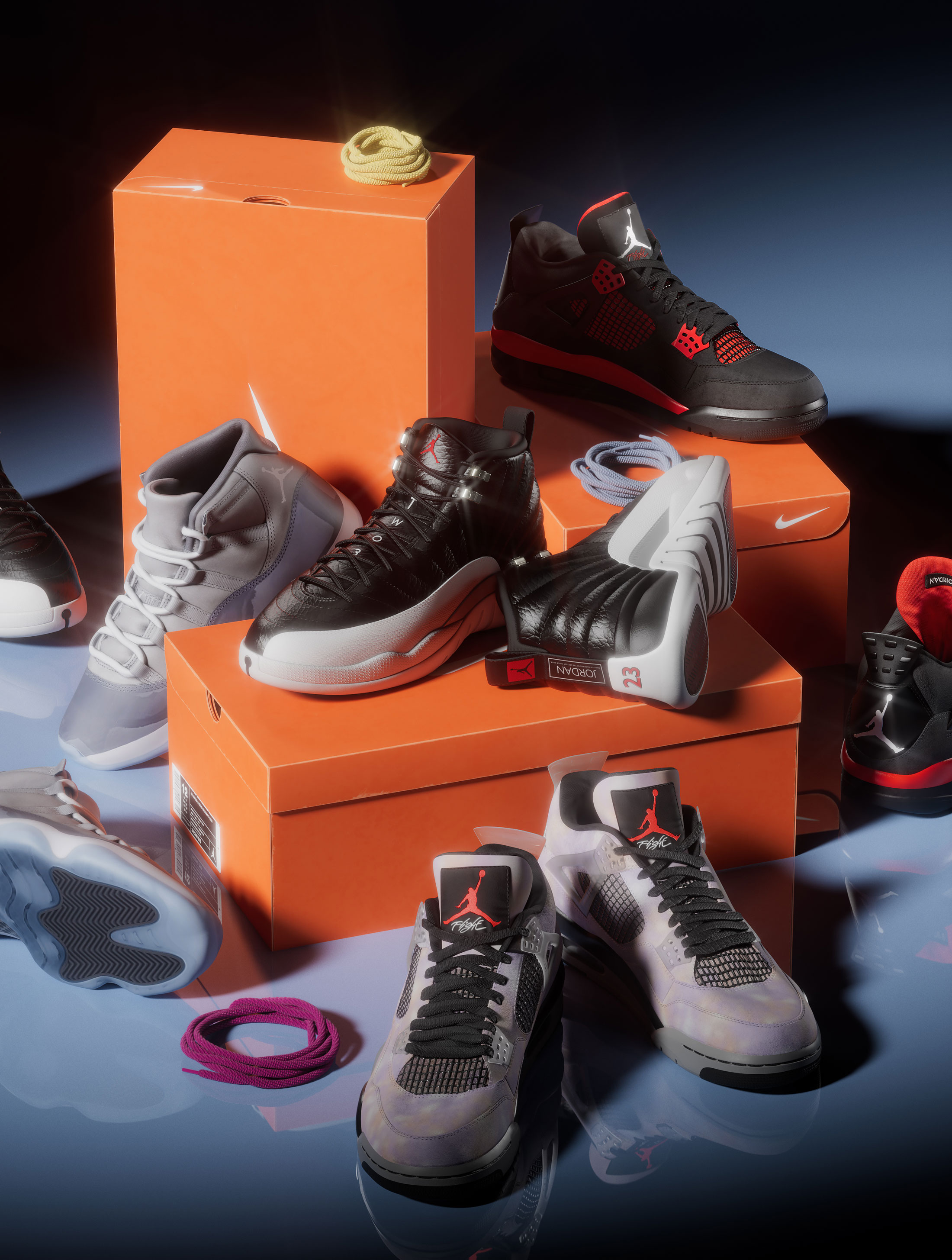 Sneaker News on X: Louis Vuitton x Air Jordan 1 Concept   / X