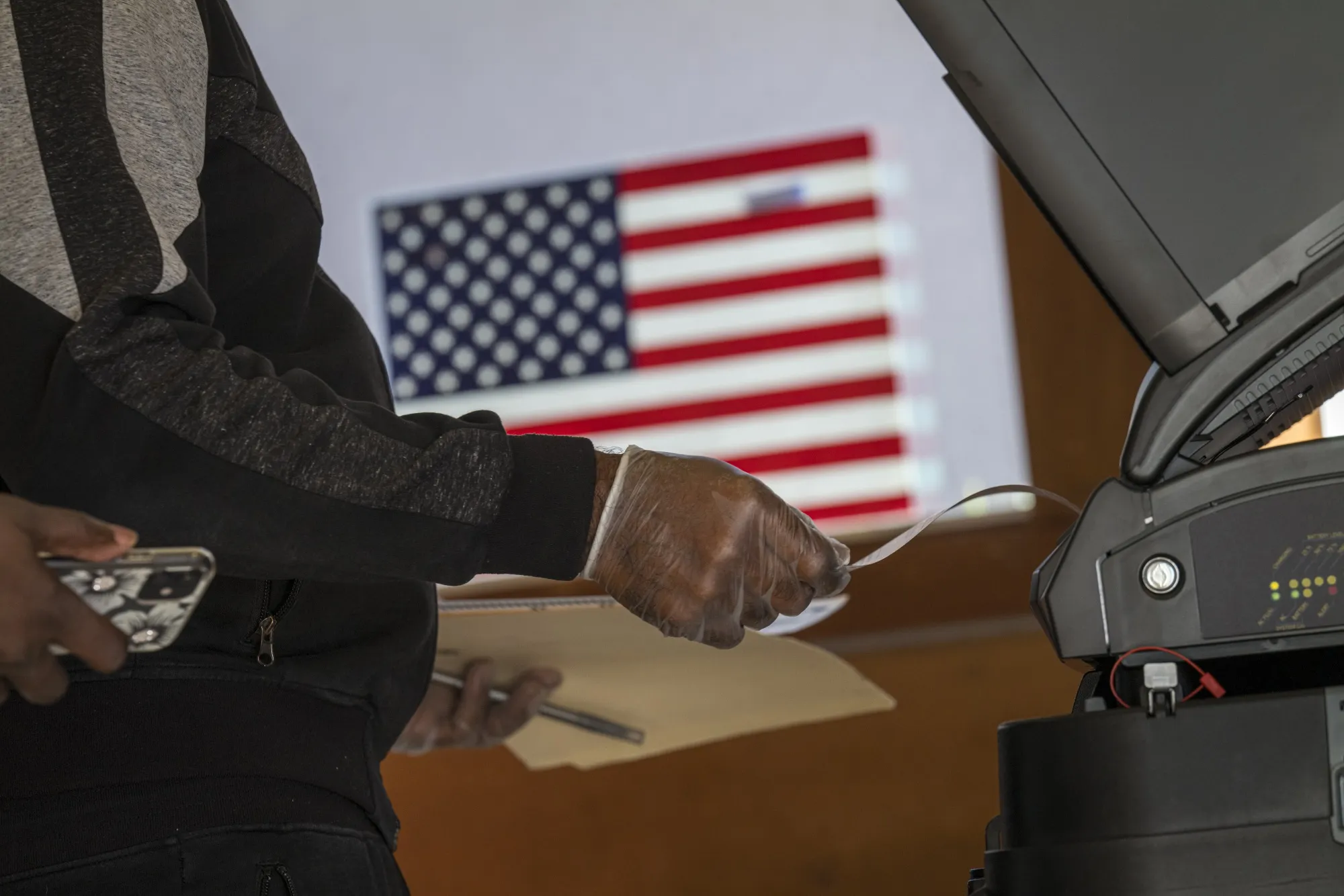 California Residents Cast Ballots For 2020 U.S. Presidential Election
