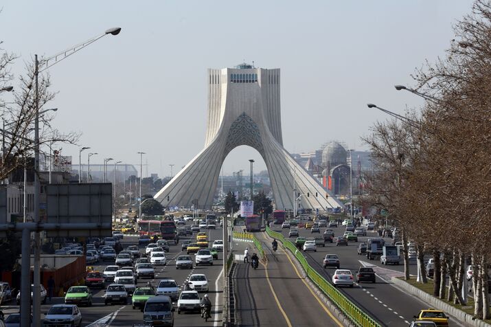 IRAN-ARCHITECTURE-TRANSPORT