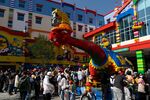 Visitors at Legoland Korea in Chuncheon, South Korea.
