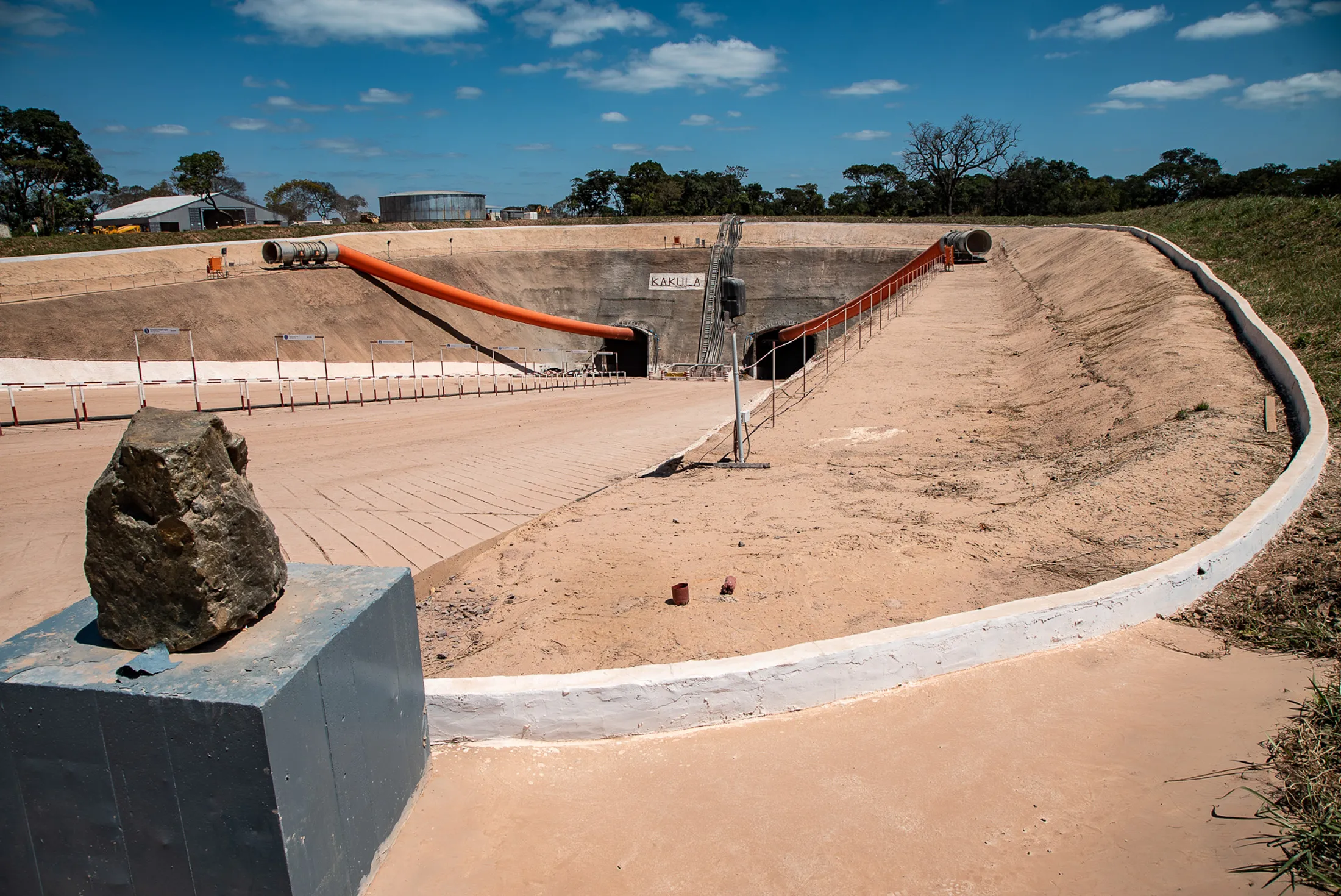 The Kamoa Kakula mining site in the&nbsp;Democratic Republic of Congo.
