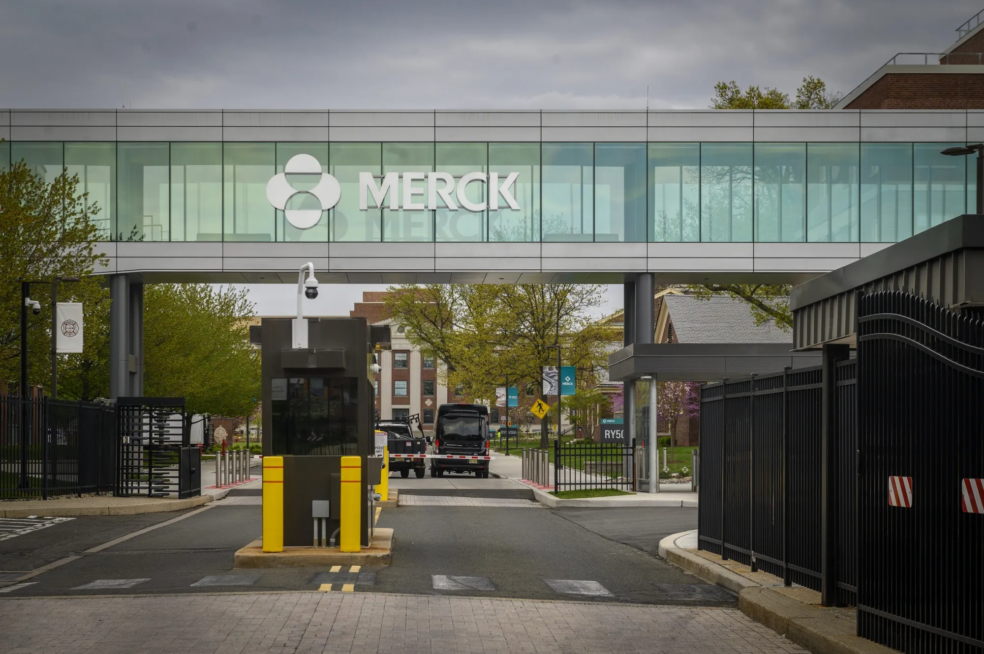 Merck headquarters in Rahway, New Jersey.