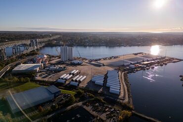 Revolution Wind Assembly Site At State Pier