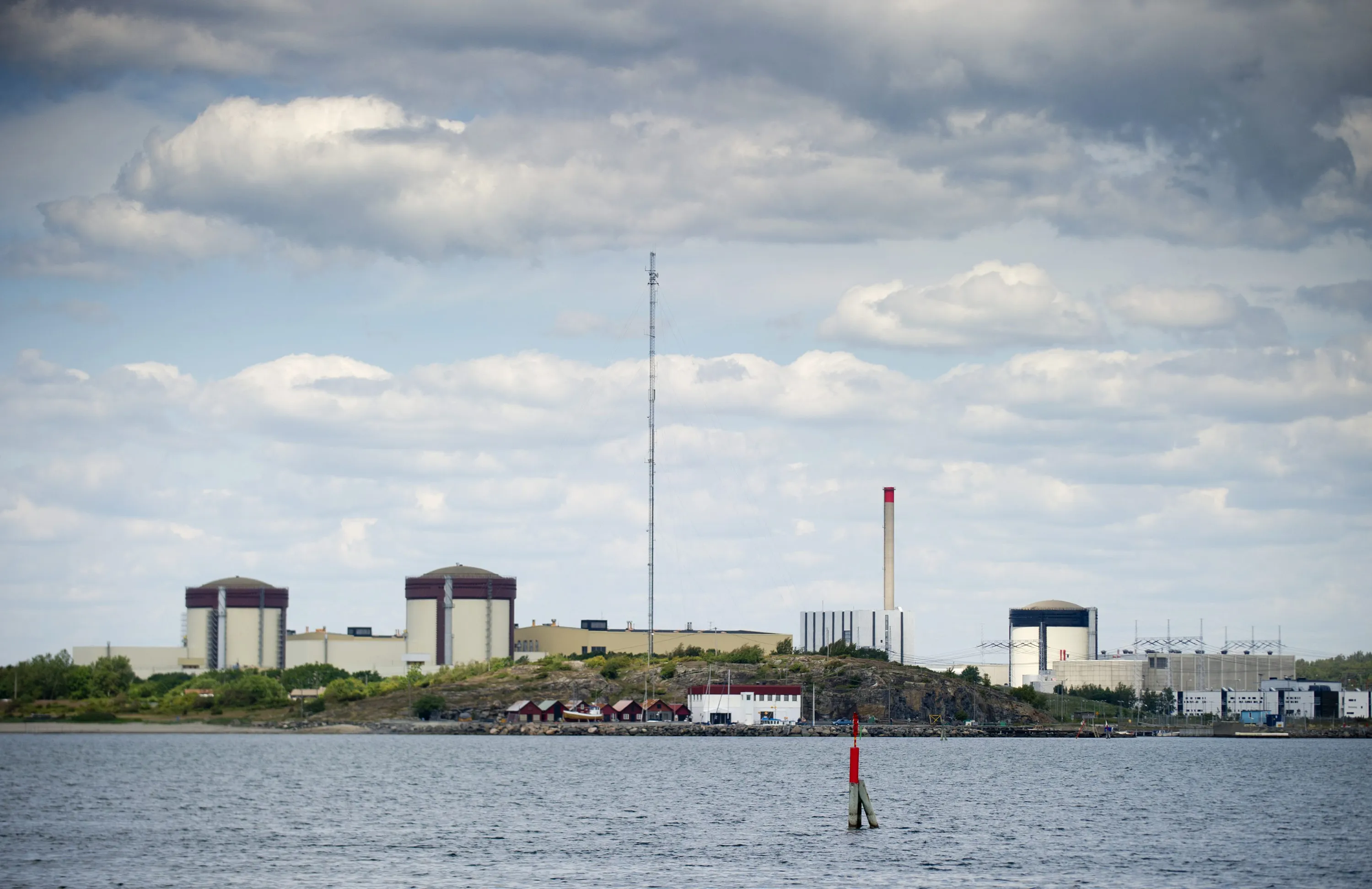 The Ringhals Nuclear Plant in Sweden. Photographer: AFP/AFP