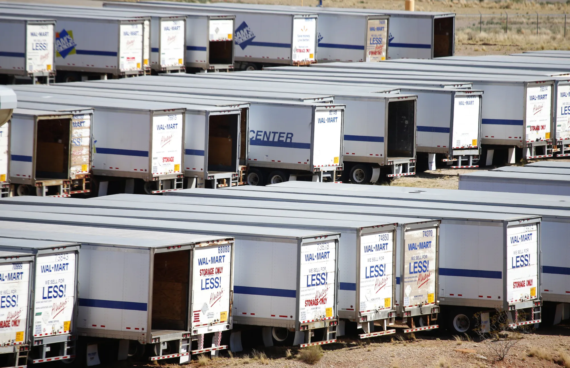 A Wal-Mart Stores Inc. Distribution Facility Ahead Of Chain Store Sales Figures