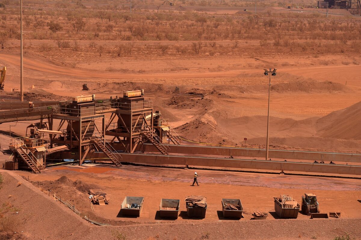 Iron Ore Falls With BHP Results, Soft China Demand in Focus