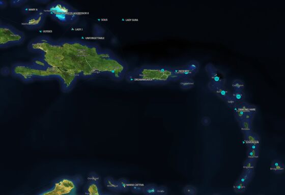 Where the Yachts Are, Friday Yacht Tracker