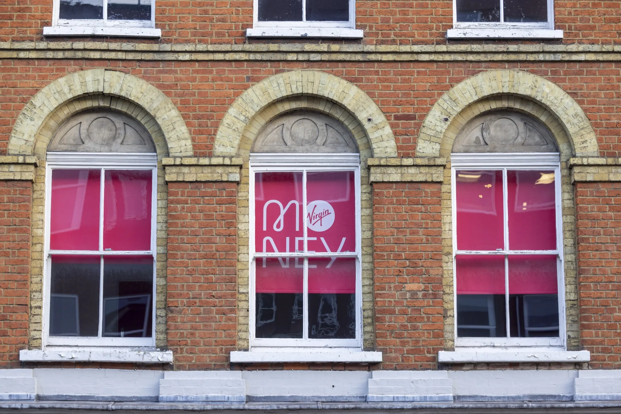 A Virgin Money bank branch in Guildford, UK.