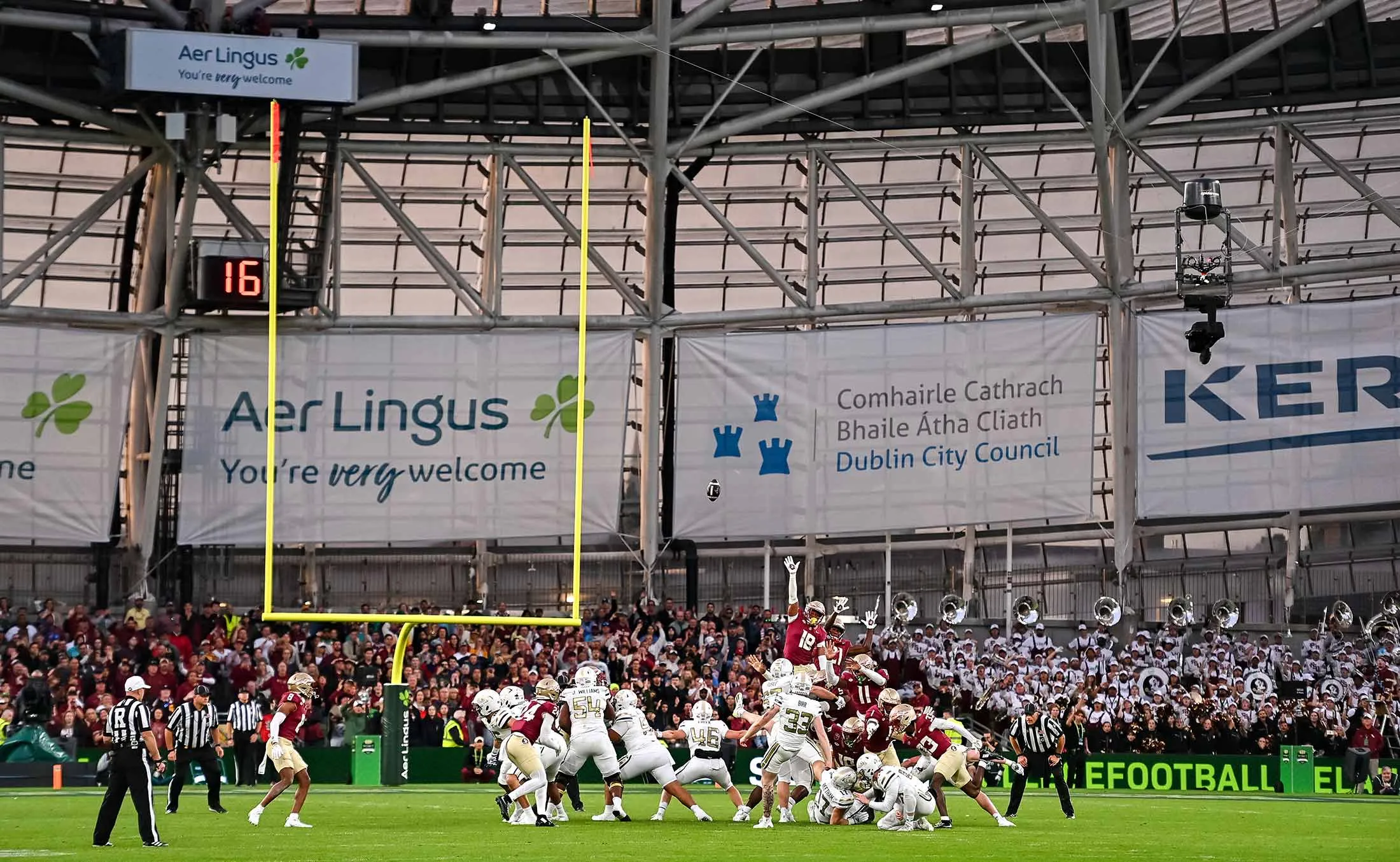 Georgia Tech vs.&nbsp;Florida State in Dublin.