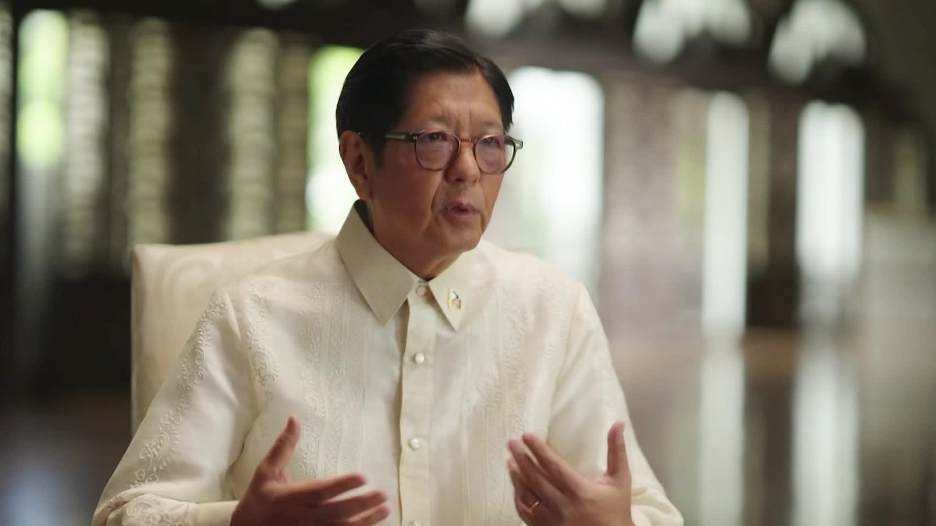 Philippine President Ferdinand Marcos Jr.is open to restarting talks with Beijing on a joint oil and gas project in a disputed area of the South China Sea, saying the war in Iran may provide the impetus for a breakthrough. He spoke with Bloomberg's Haslinda Amin in Manila.