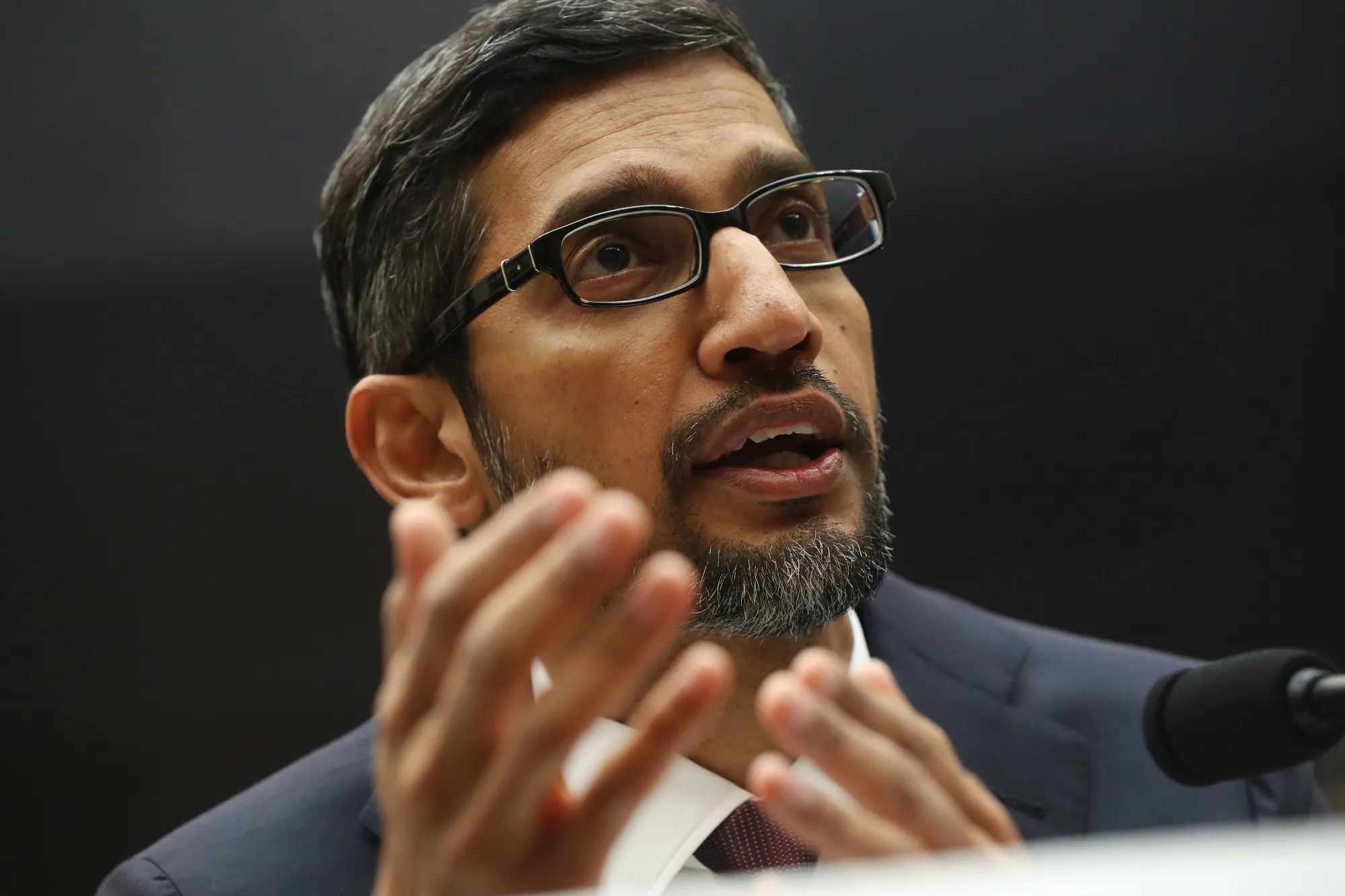 Sundar Pichai, chief executive officer of Google Inc.