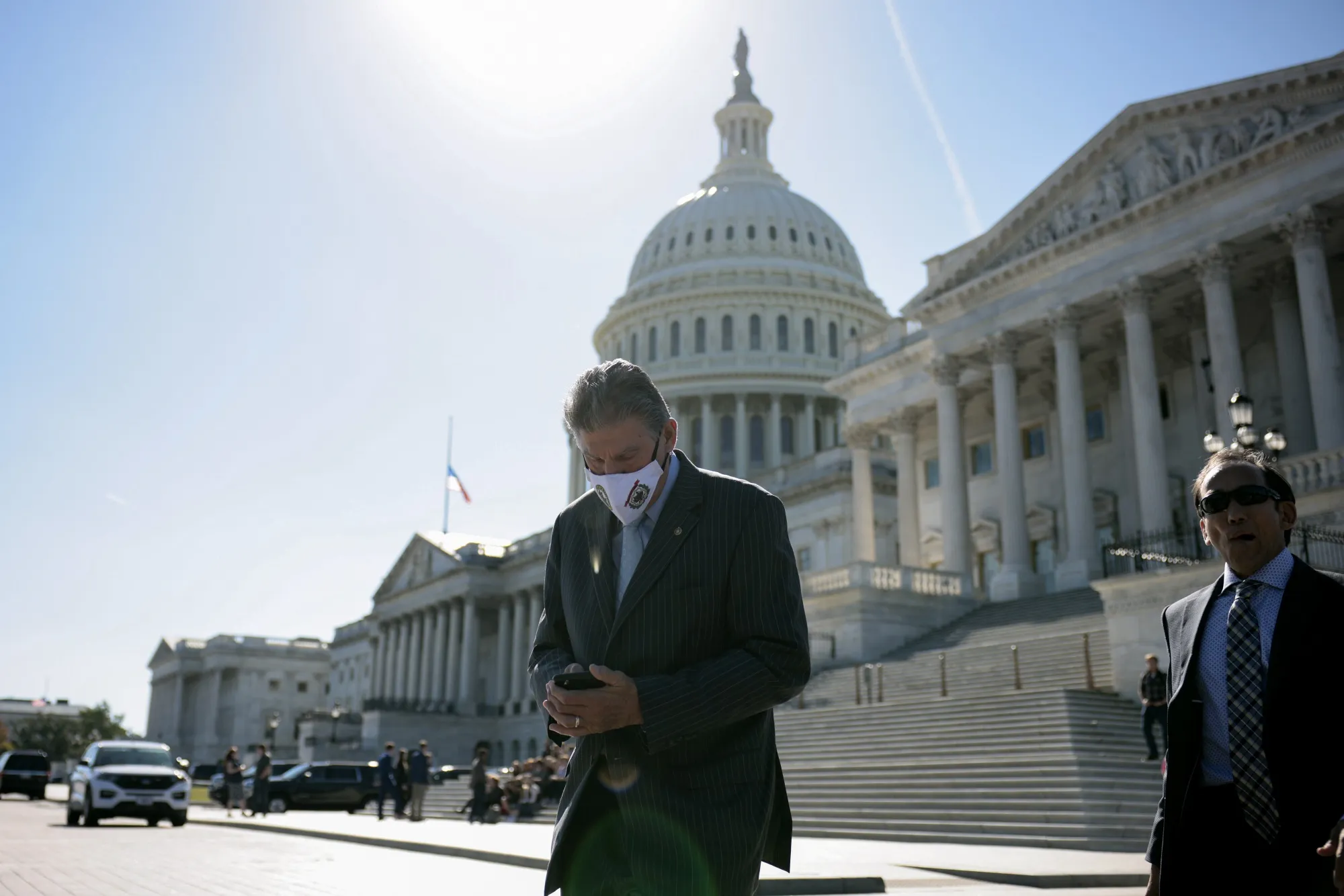 Lawmakers Continue Work On Capitol Hill