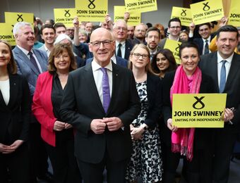 relates to Scottish National Party’s John Swinney to Stand for Leadership