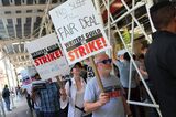 Musicians' Union Organizes Picket At Penske Media Headquarters As Writers Strike Continues