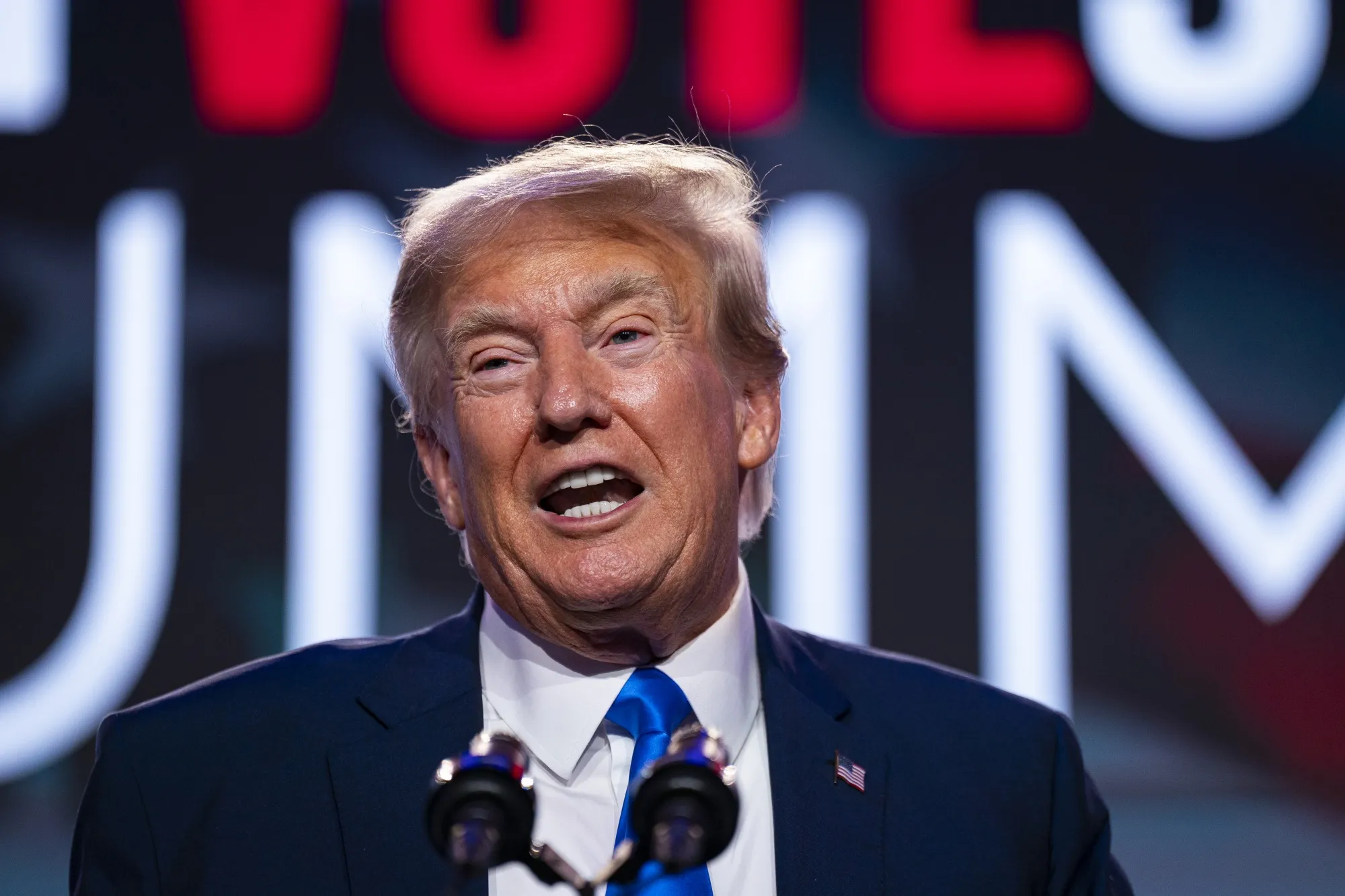 Former President Donald Trump, 2024 Republican presidential candidate