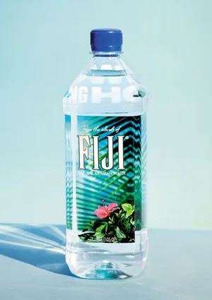 Every bottle of Fiji Water is like a 3D travel brochure