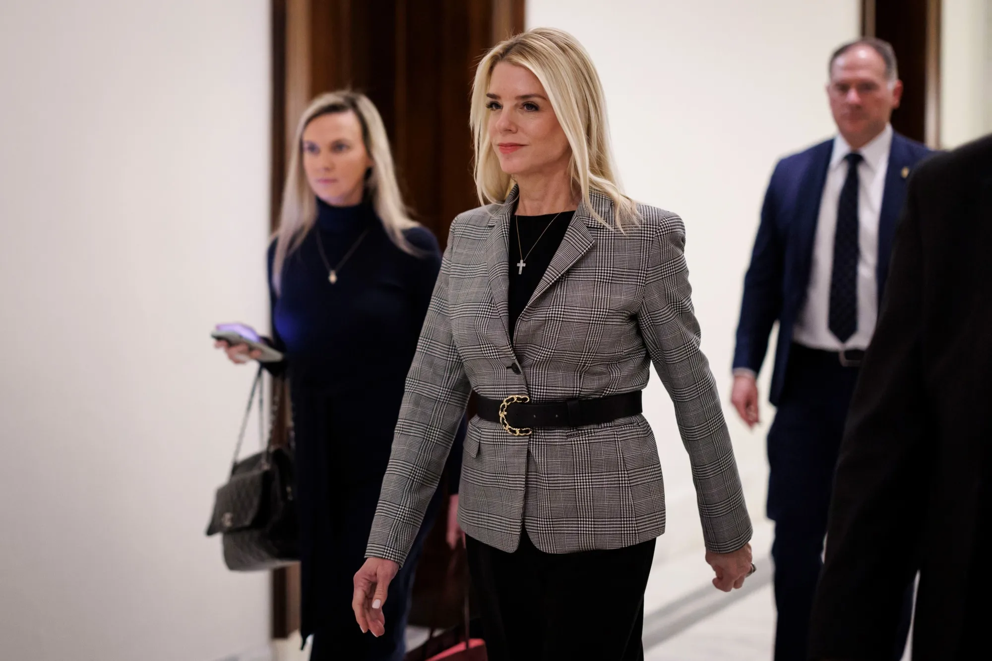 Pam Bondi, US attorney general nominee for President-elect Donald Trump, on Capitol Hill earlier this month.