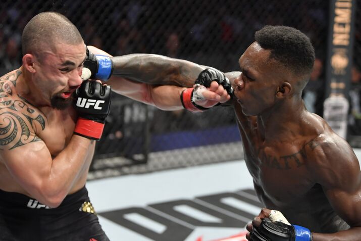 UFC 243: Whittaker v Adesanya