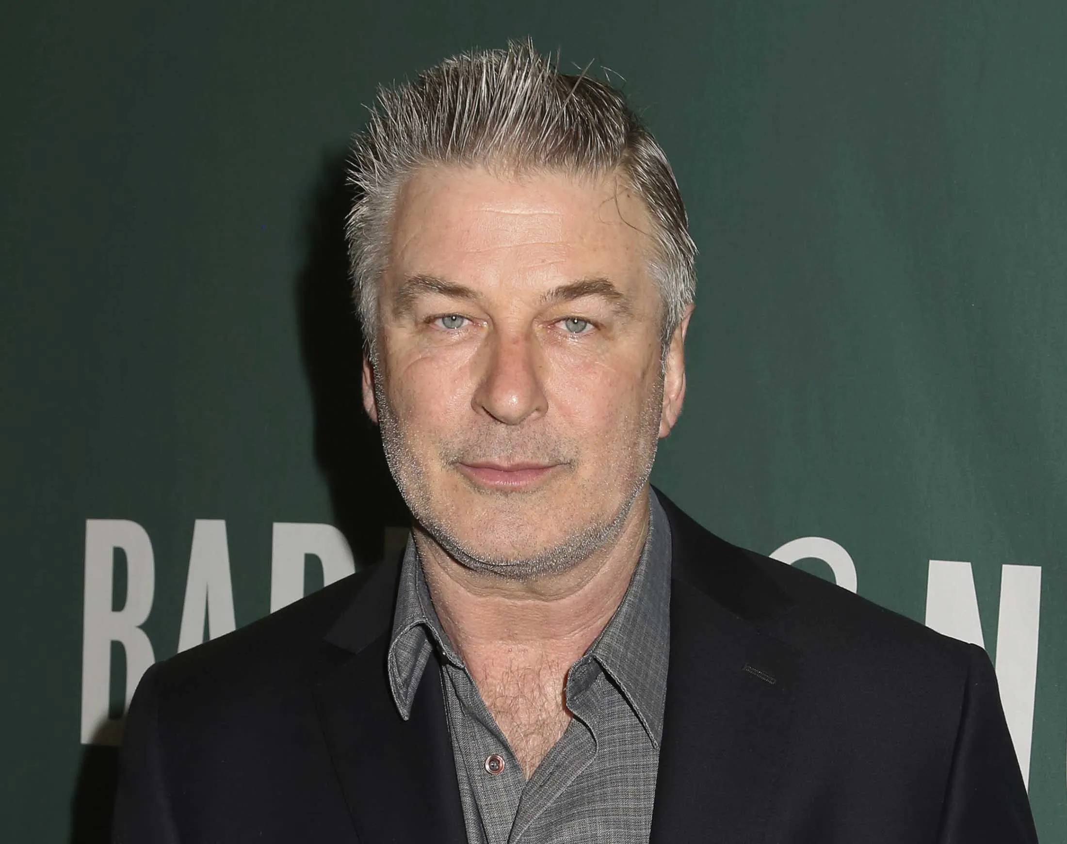 Alec Baldwin appears at to sign copies of his new book in New York.
