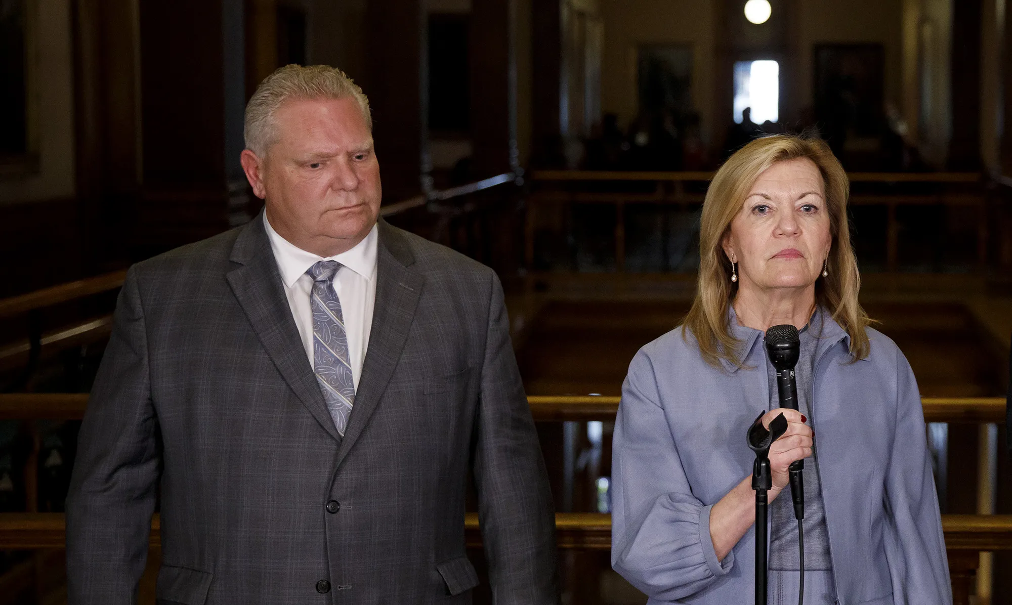 Doug Ford and Christine Elliott
