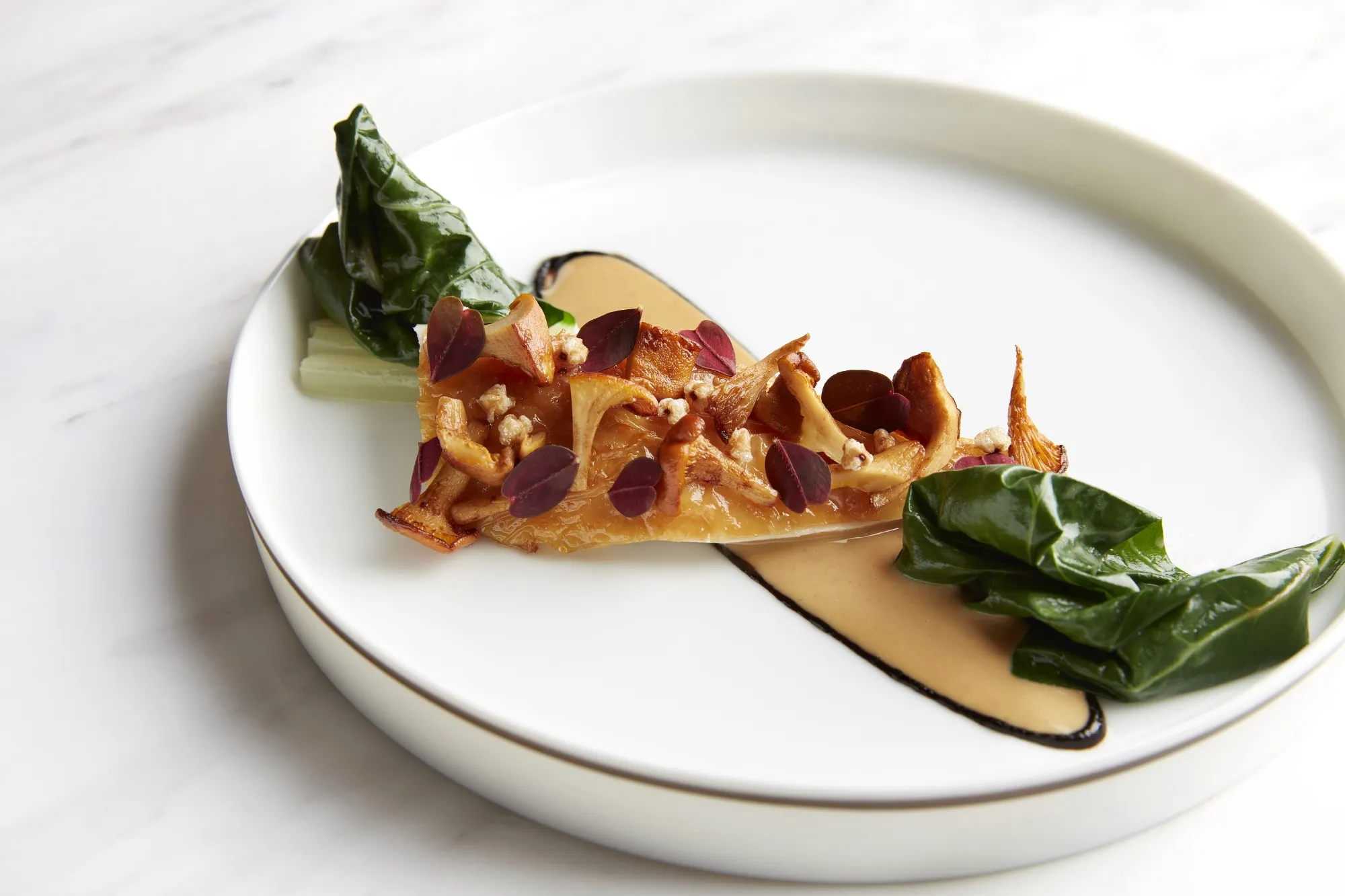 Odette’s volaille chestnut dish.