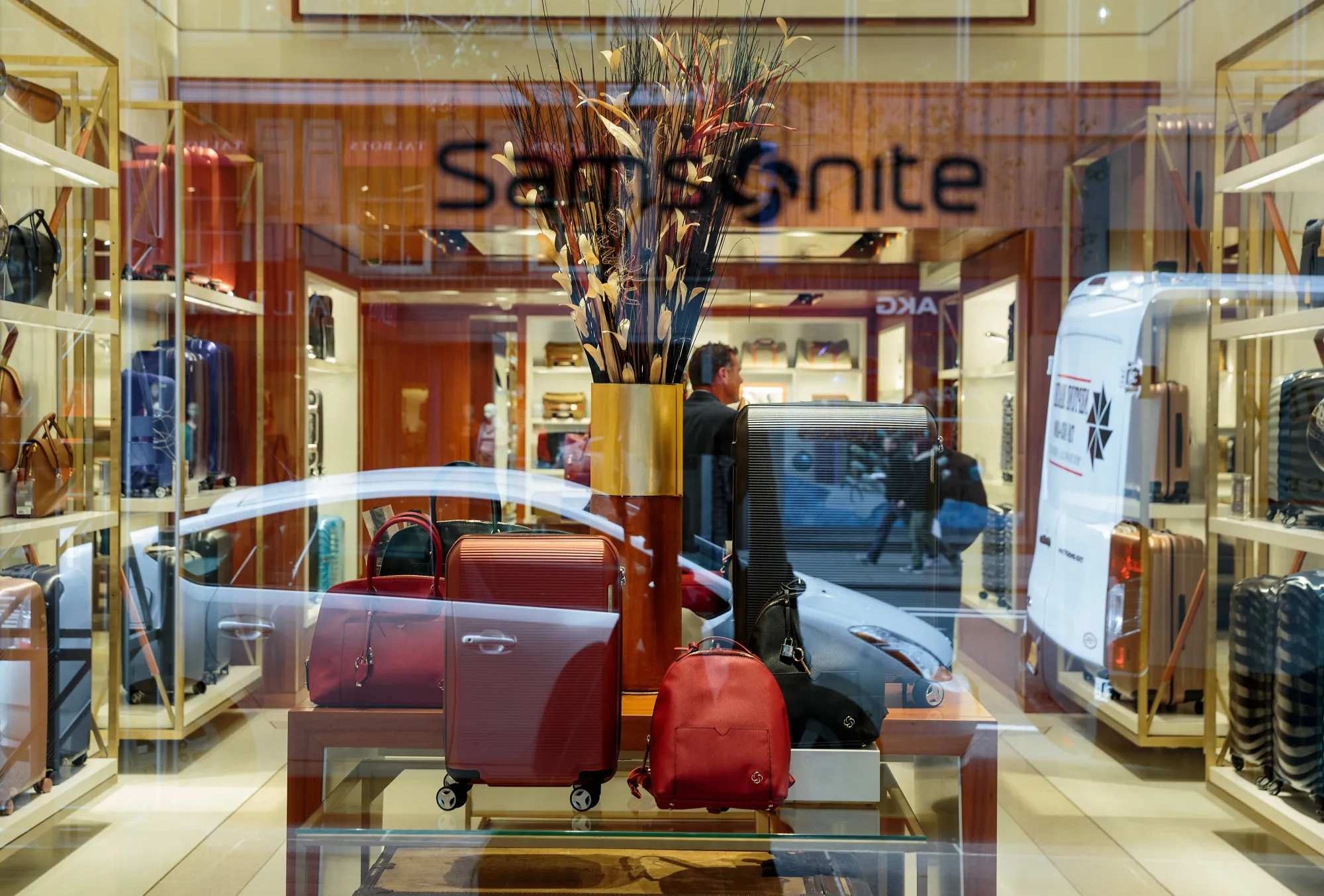 A Samsonite&nbsp;store in New York.