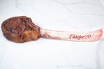 An engraved tomahawk chop from&nbsp;Pat LaFrieda