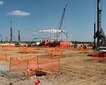 Ford Motor Co.’s $5.6 billion compound, known as BlueOval City, has begun construction near Stanton, Tennessee.