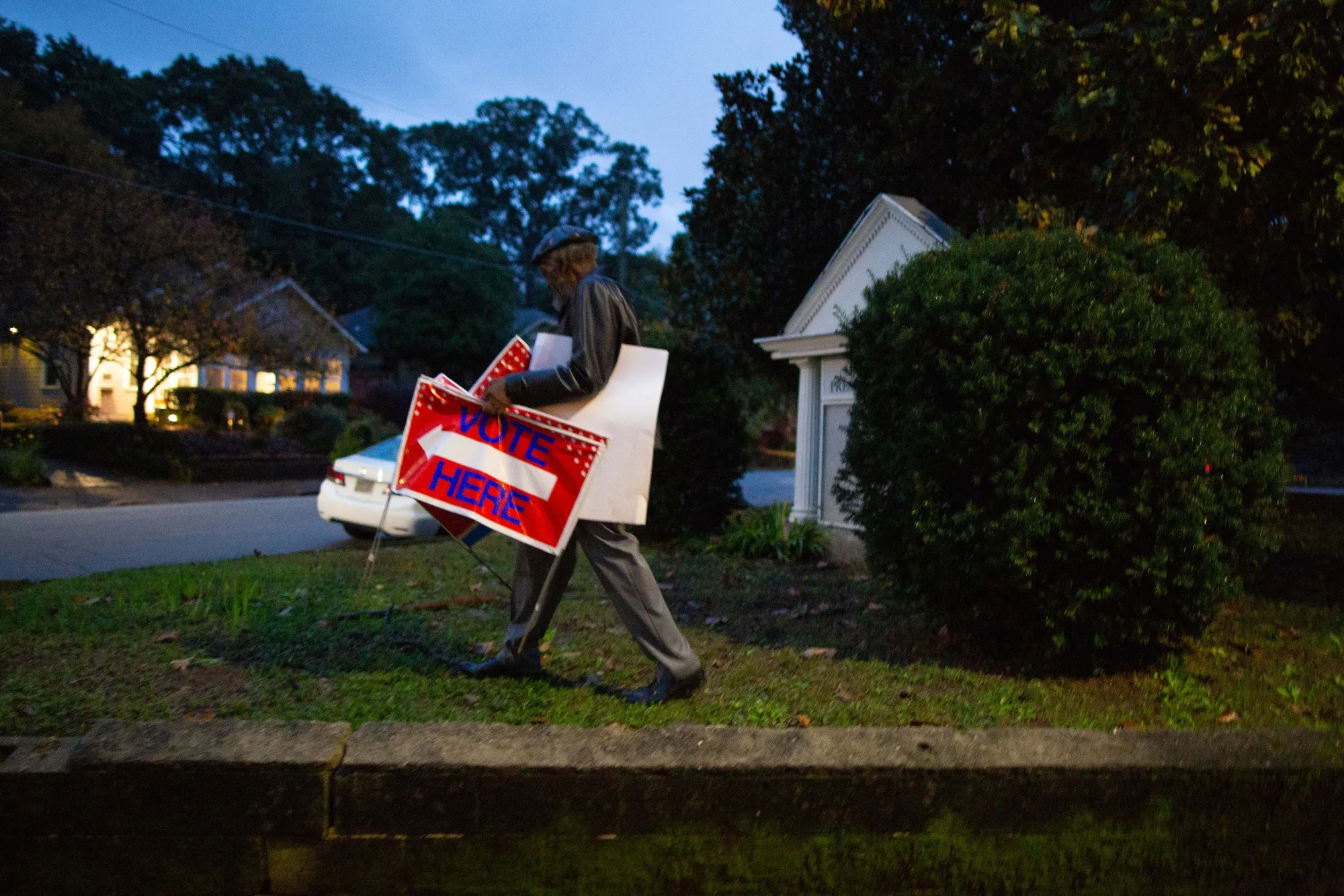 Voters Cast Ballots During Midterm Elections